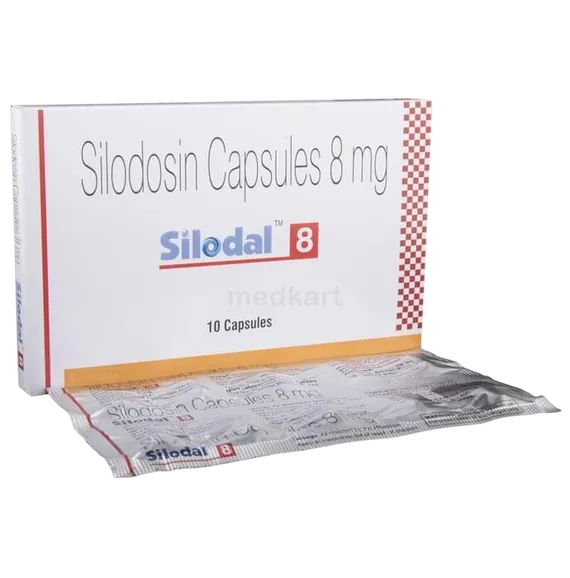 silodal 8mg capsule 10's